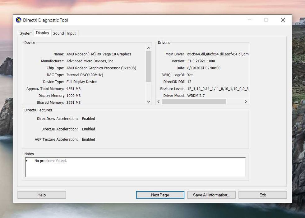 Laptop Huawei MateBook D15 AMD Ryzen 7 3700U 15.6" 8GB 512GB SSD