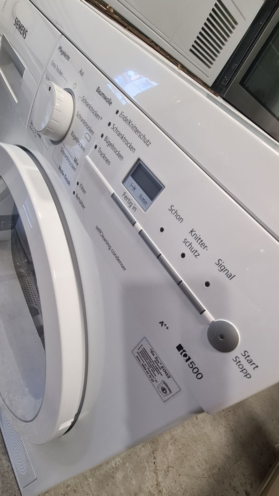 Siemens WT46W362 IQ500 Сушилня с термопомпа 7 кг A++