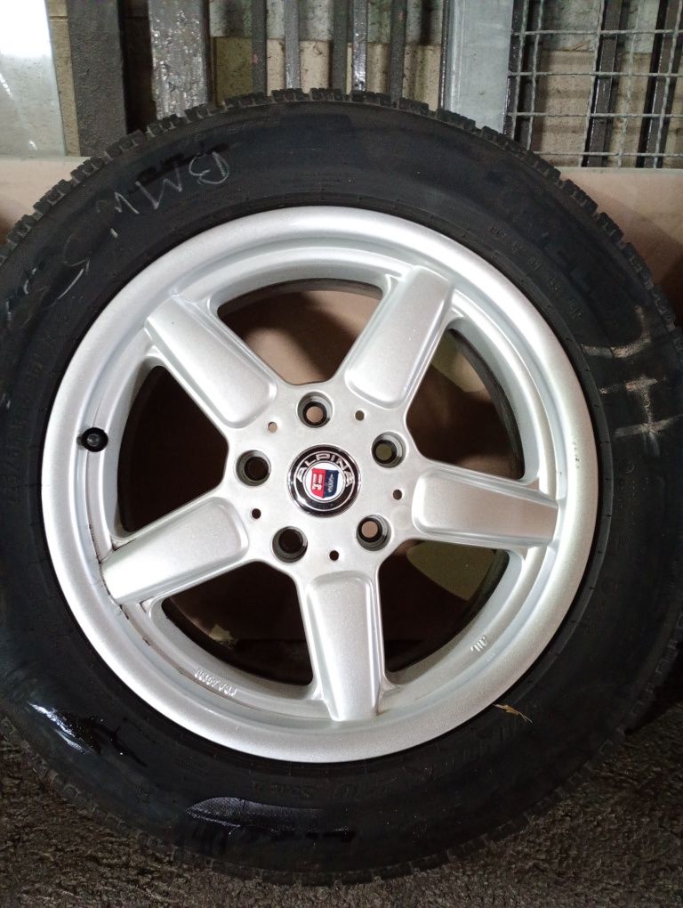 BMW джанти със зимни гуми 225/55/16 7J 5x120 цо76