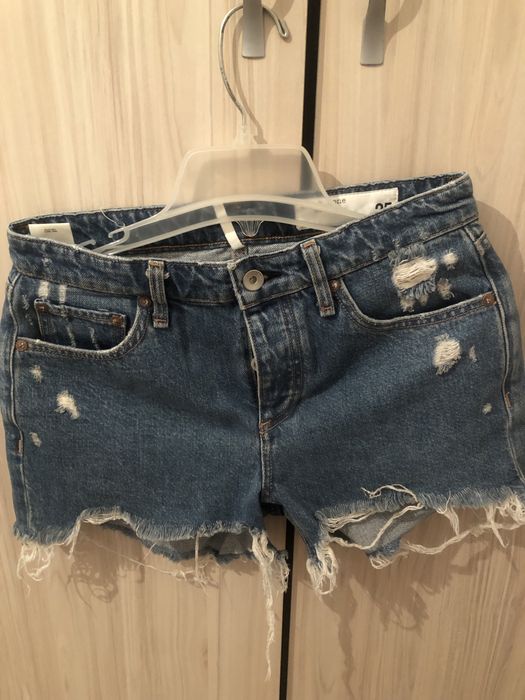 Дънков къс панталон