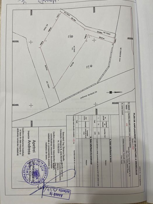Vând teren intravilan în Piatră Neamț, toate utilitățile.
