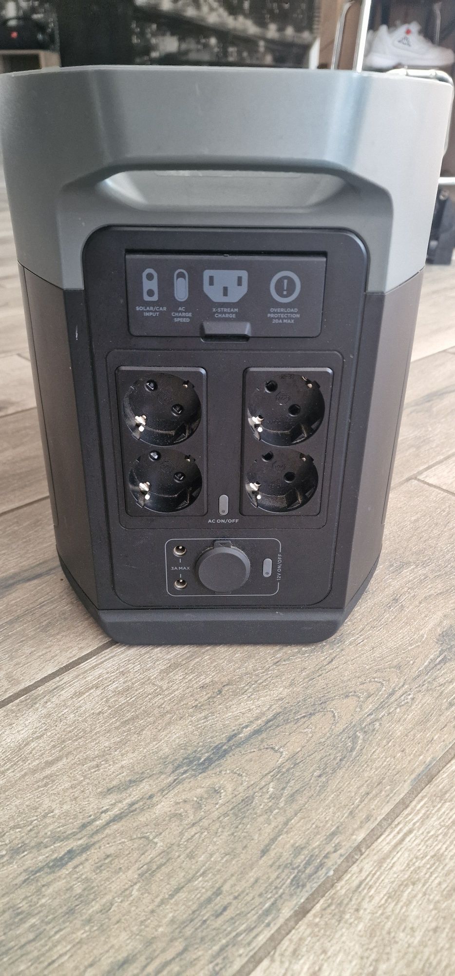 Преносима зарядна станция EcoFlow Delta Max 1600 Wh, 4 x usb порта, 4
