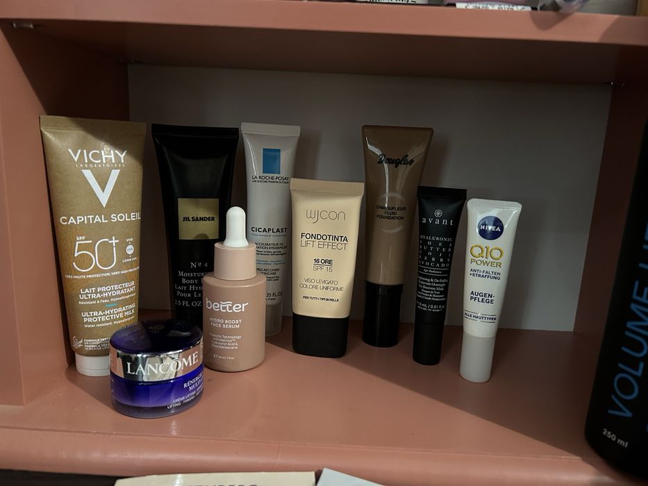 Лот сет козметика Lancome, Vichy, Nuxe