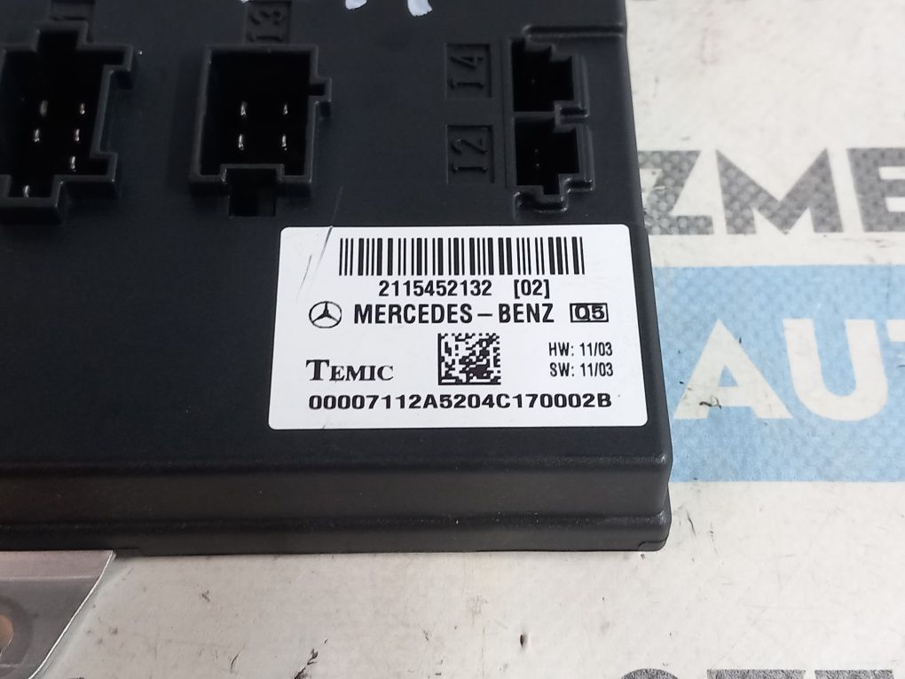 Calculator modul control lumini Mercedes w211