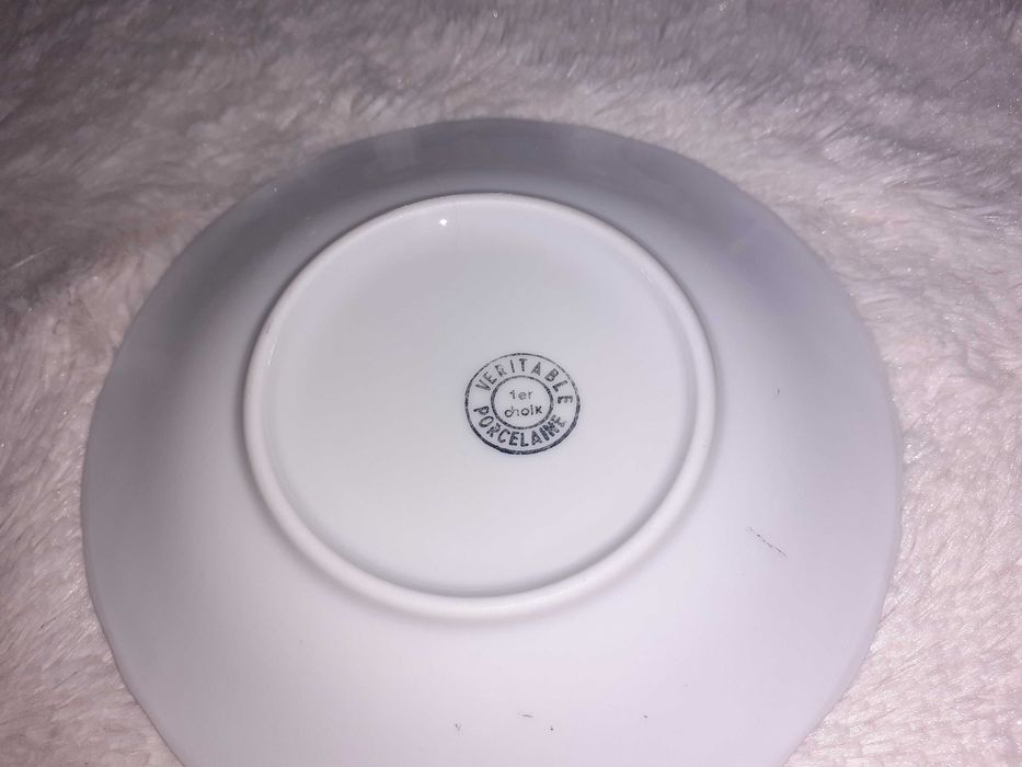 Set cafea portelan frantuzesc desen baroc