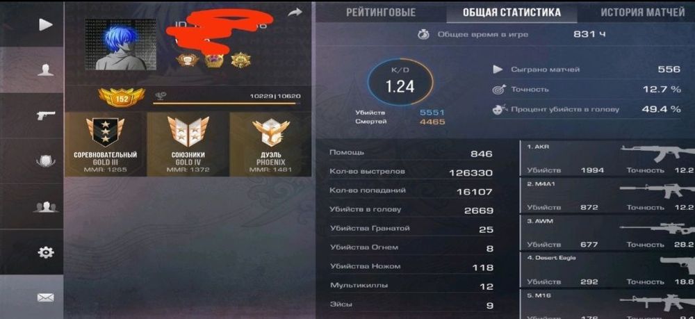 Аккаунт в стэндофе