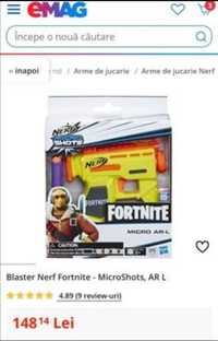 Blaster Nerf Fortnite Microshots AR L