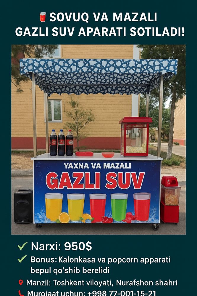 Gazli suv aparati ishlashiga garyanta bor