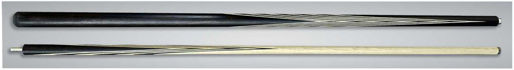 Кий бильярдный из эбенового дерева макасар Модель 2503