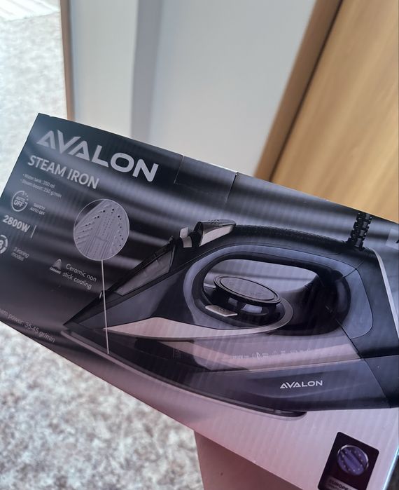 Утюг паровой новый