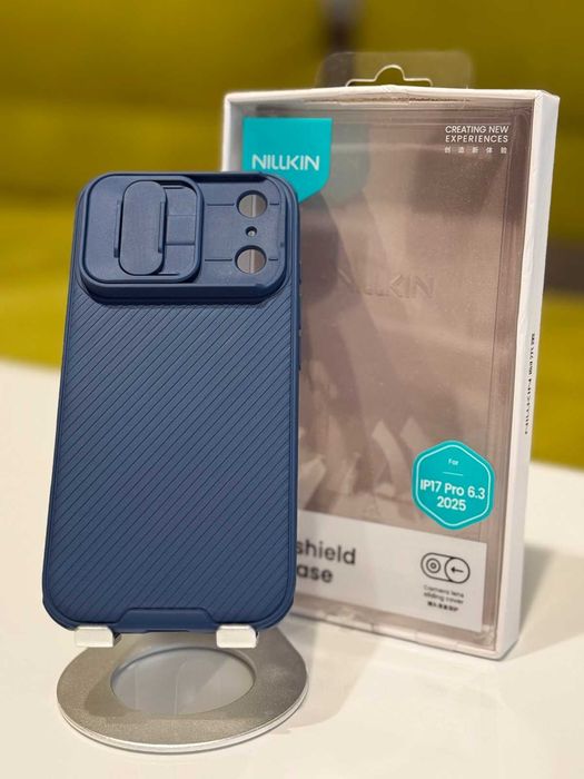 Husa Nillkin Camshield Pro Case Albastra - pentru iPhone 17 Pro