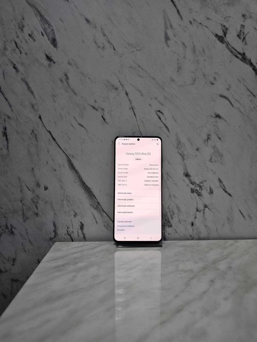 SAMSUNG S20 ULTRA BLACK 128/12GB Zeus Amanet 66124