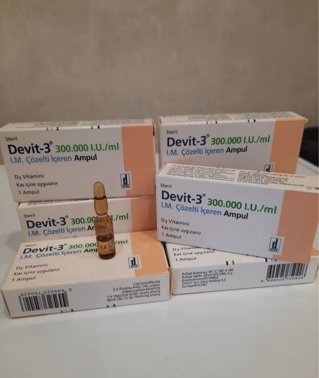 Витамин Д3 Девит, Турция