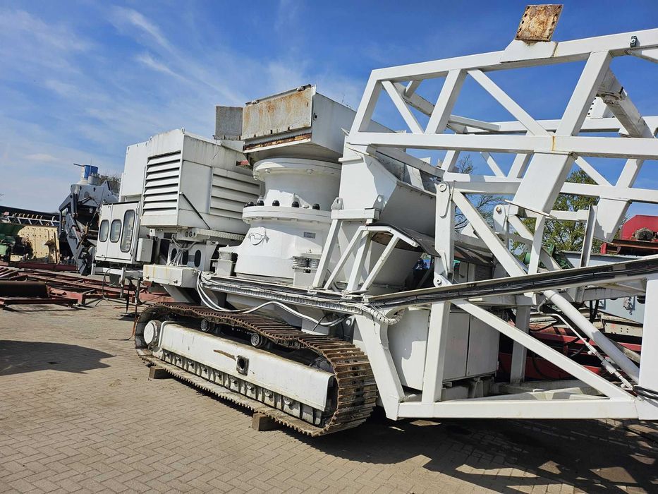 Kонусен дробилен Nordberg Metso – 39 тона, дизел / електрически