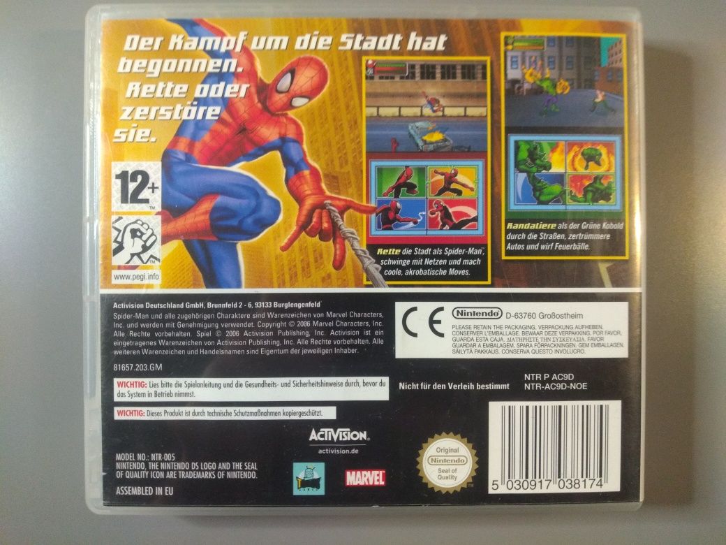 Spider-man Battel for New York DS