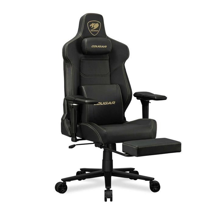 Игровое кресло для геймеров Cougar Armor EVO M Оранжевый и Золотой