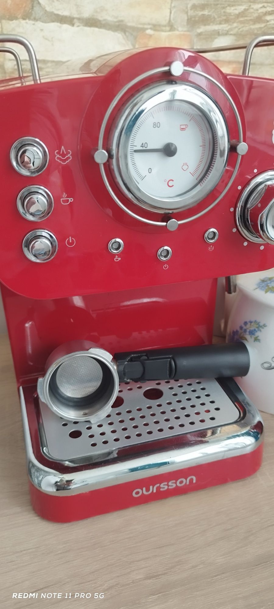 Кафе машина с ръкохватка