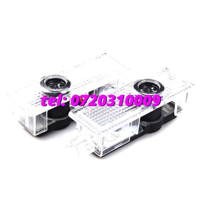 Set 2buc Proiector Lampa Lumini Usi Holograma Bmw Logo Clasic Led