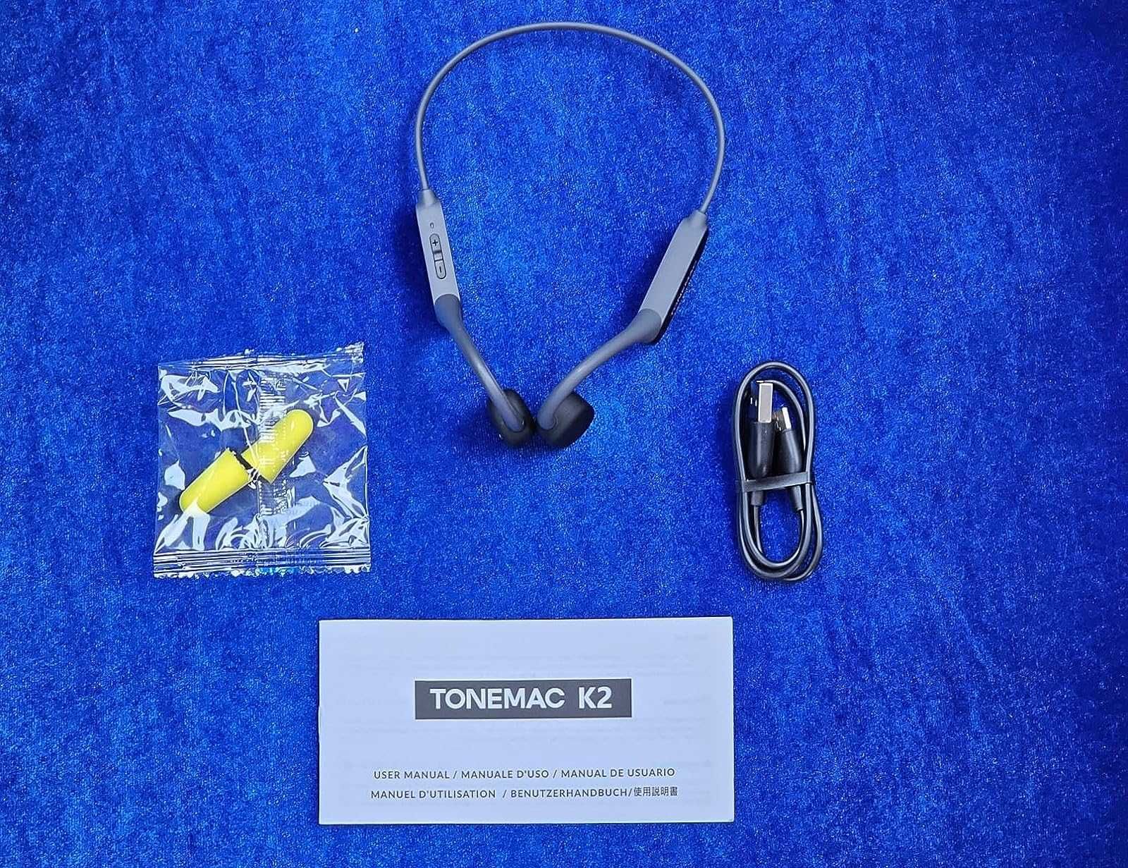 TONEMAC K23 Безжични слушалки Bluetooth 5.3 MEMS костна проводимост