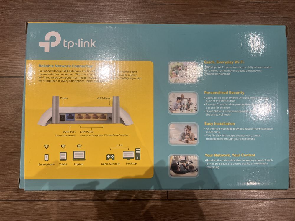 Рутер TP-Link TL-WR840N,