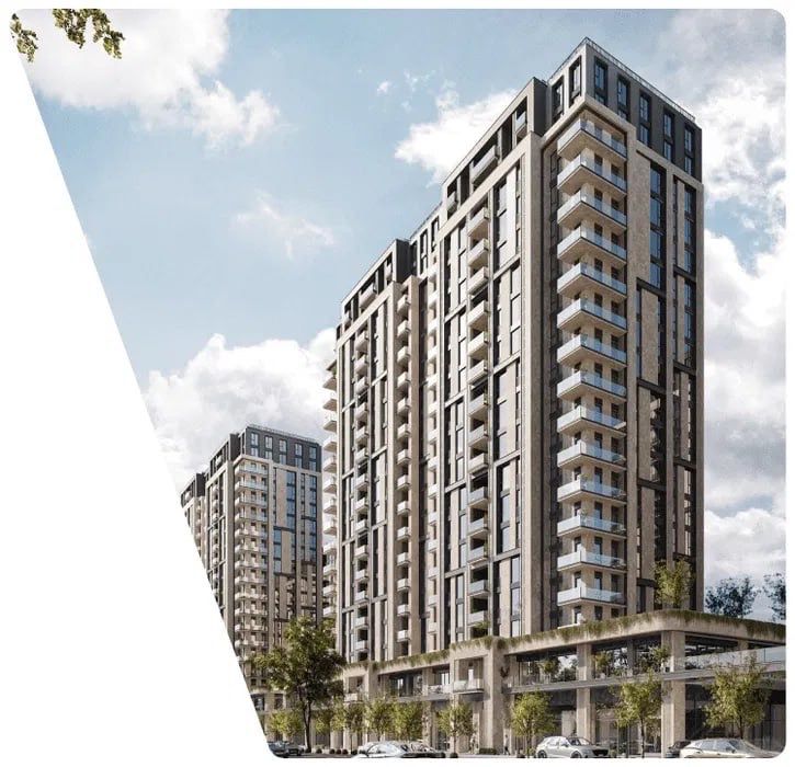 Продаётся евро-двушка в новостройке New Port — 41,43 м², 11/19 этаж