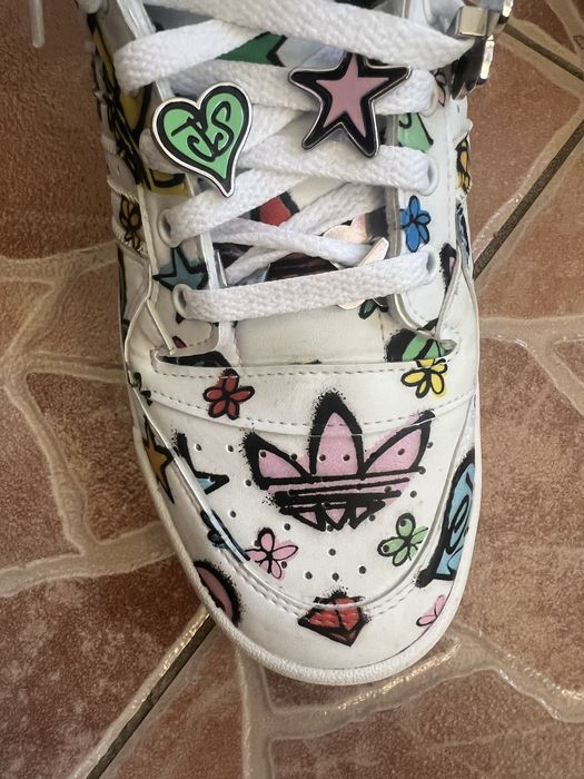 Adidas jeremy scott flower marimea 43
