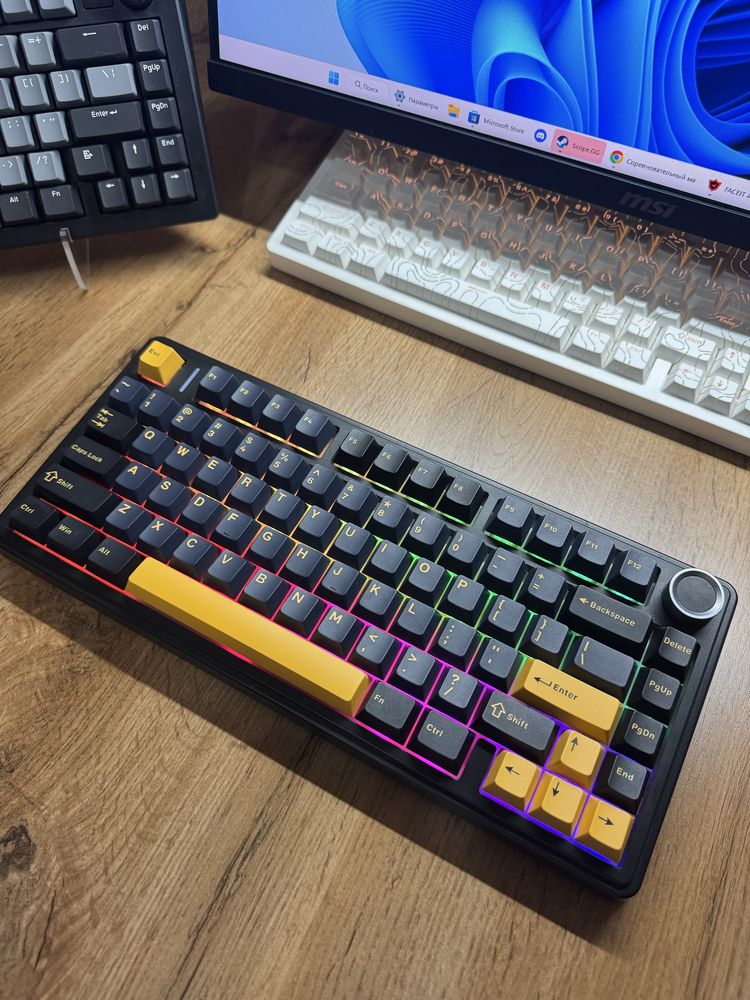 aula f75 игровая механическая клавиатура