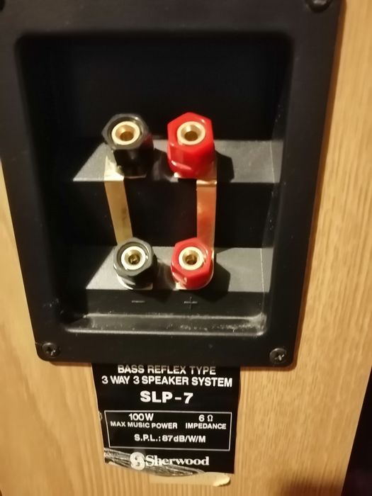 Boxe Sherwood 100 w, bas reflex, 3 cai