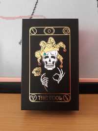 Уникални таро карти пластик - Skeleton Tarot, 7х12см, кутия