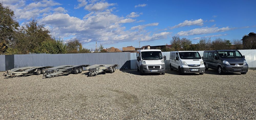 Închirieri dube /rent a car Trailere