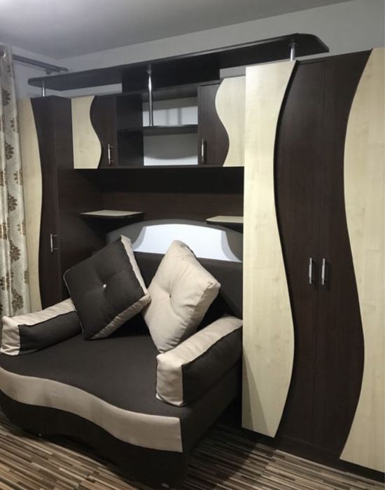 Dormitor venghe cu bej