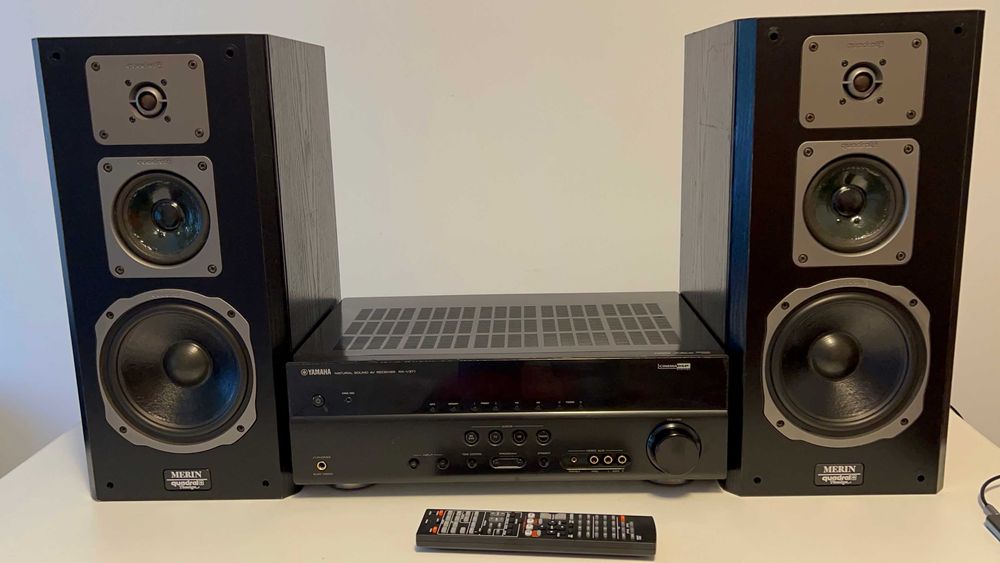 Amplificator Receiver Yamaha RX-V371 & Boxe Quadral Merin Phonologue E