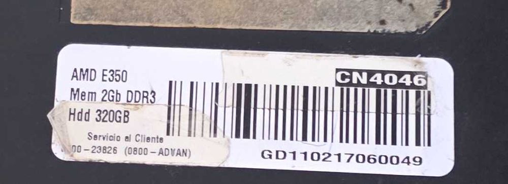 Laptop mini - Advance AMD E350 - functional,instalat