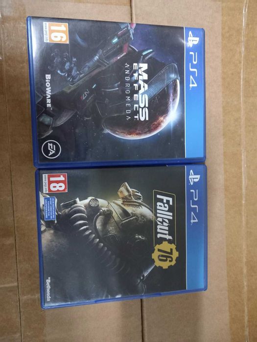 PS4 15лв за двете mass effect andromeda+fallout 76