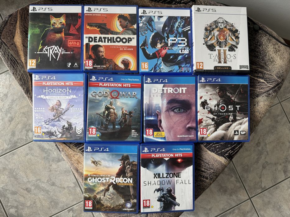 игри за playstation 5 и ps4