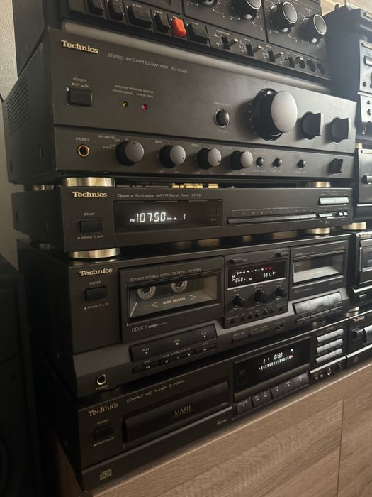 Technics amplificator deck cd tuner