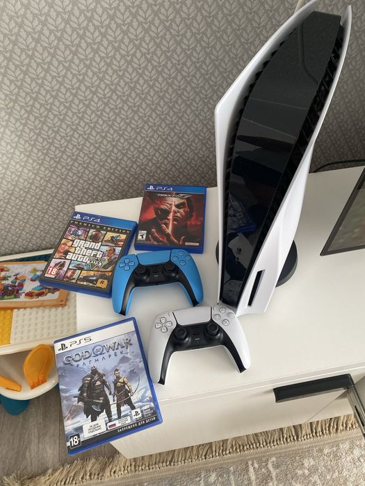 Пс 5 сатылады жаксы жагдайда ойындармен