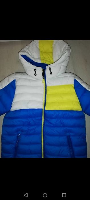 Geaca iarna groasa copii Ovs 110 cm 4-5 ani