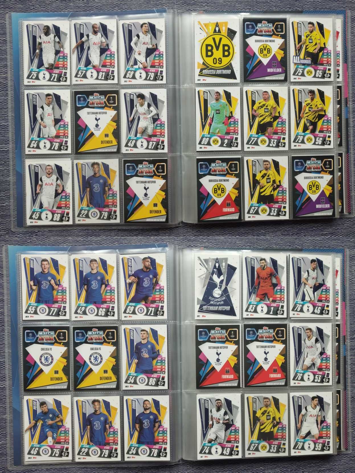 Футболни Картички Champions League Season 2020/2021 Match Attax Topps