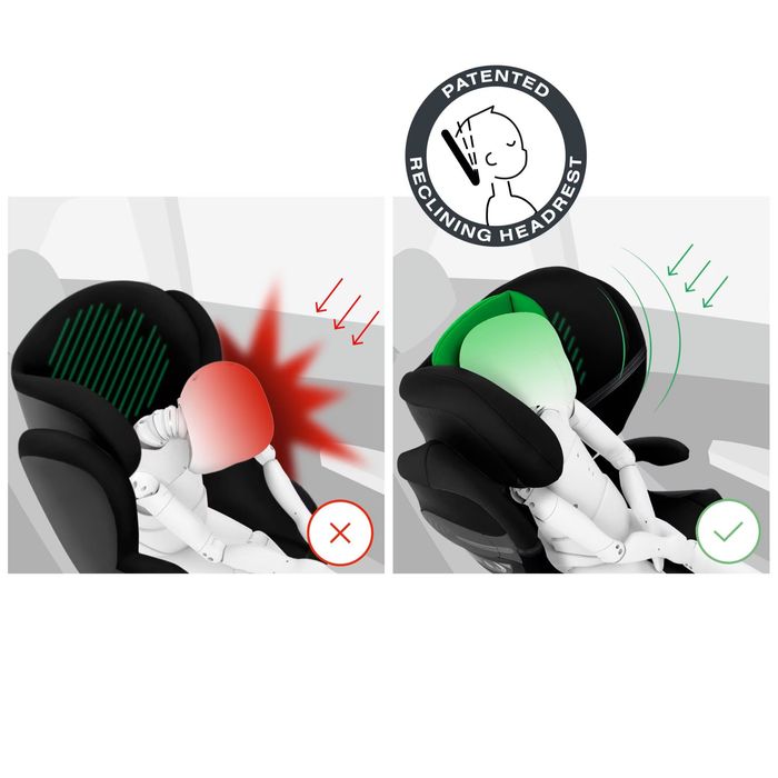 Scaun auto pentru copii Cybex Gold SOLUTION S2 I-FIX Negru/Gri