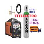 Aparat de sudura fier inox TIG 180 JASIC + butelie argon + reductor