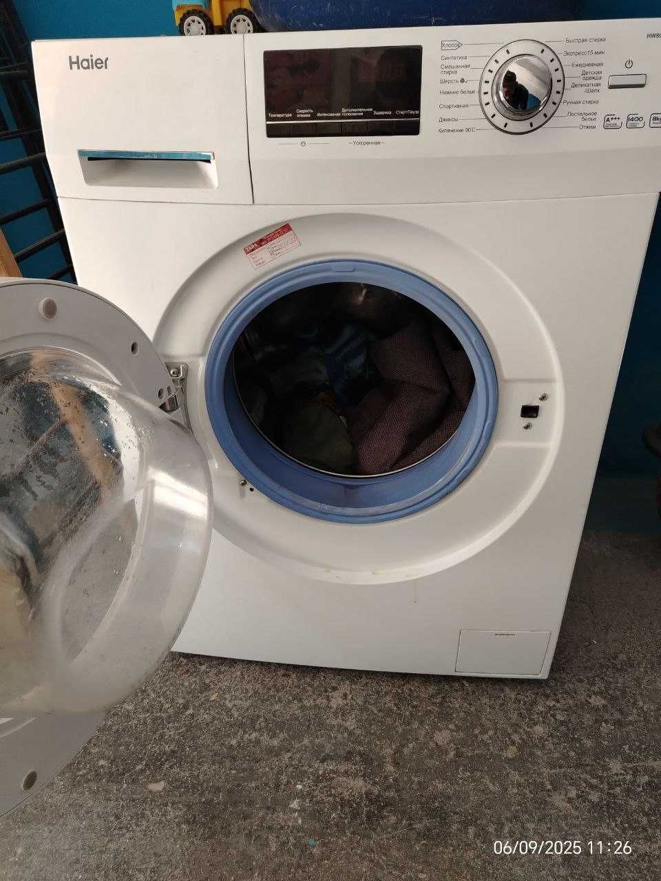 Haier стиральный машина 8КГ