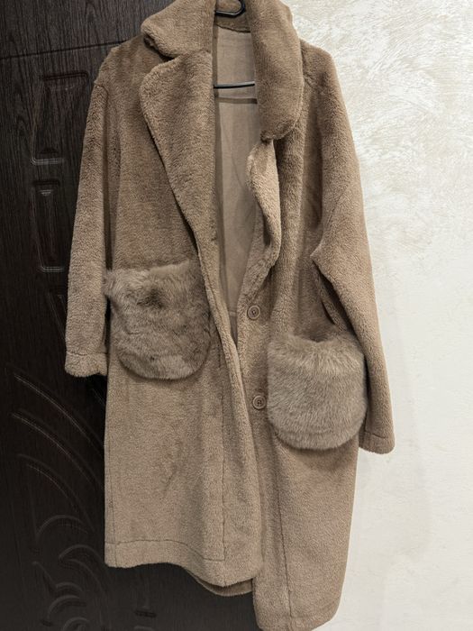 Кафяво палто с две лица