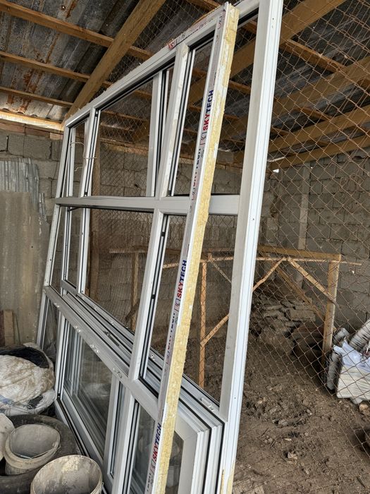 Продам металлопластиковые витражи с двойным остеклением