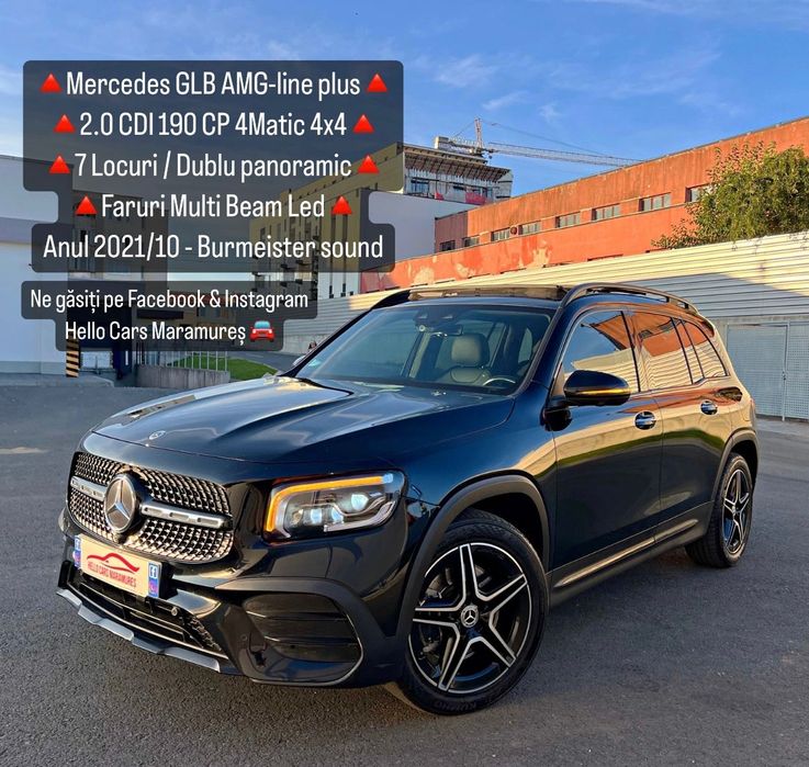 Mercedes-Benz GLB GLB AMG-line 190 CP 7 Locuri 4x4 Panoramic