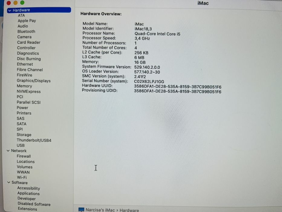 Impecabil  imac 27 16gb ram 1TB