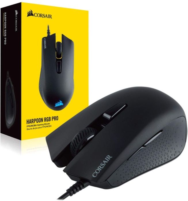 Mouse gaming Corsair Harpoon PRO, Iluminare RGB, Negru,sigilat