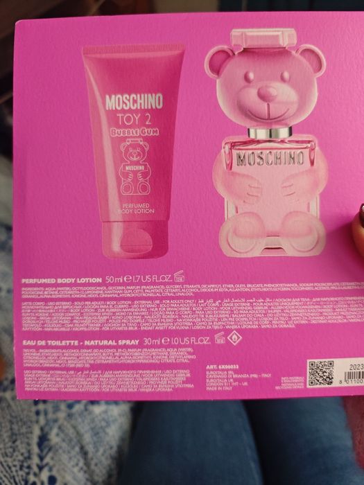 Moschino комплект парфюм