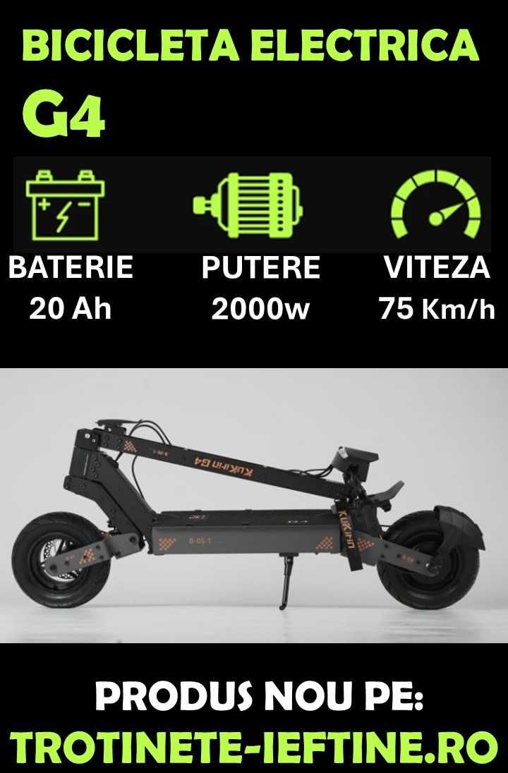 SCOOTER electric KUKIRIN G4 2000W 60V20Ah 70km/h, NOUA 2024