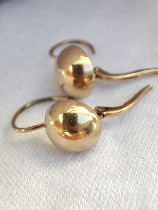 Cercei aur 14k cosulet bobite aur Ungaria